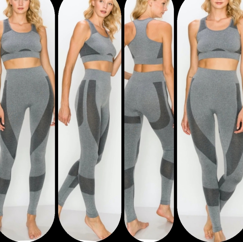 Sale sale sale KNOCKOUT workout set, seamless!!!